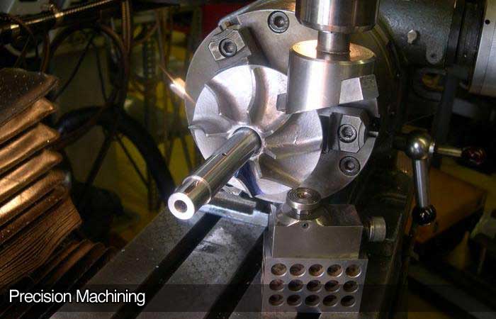 Precision machining on a classic engine component
