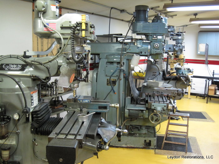 Machine floor in Leydon workshop